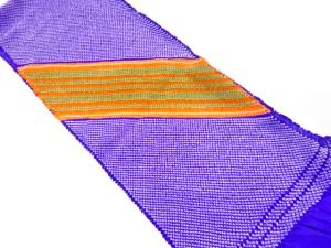 正絹　振袖用　絞り　帯揚げ